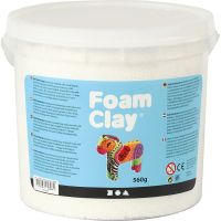 Foam Clay®, blanco, 560 gr/ 1 cubo