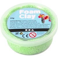 Foam Clay®, verde neón, 35 gr/ 1 bote