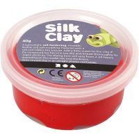 Silk Clay® , rojo, 40 gr/ 1 bote