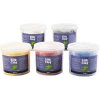 Silk Clay® , colores primario, 5x650 gr/ 1 paquete