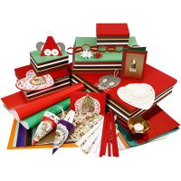 Caja de manualidades Navidad, surtido de colores, 1 set