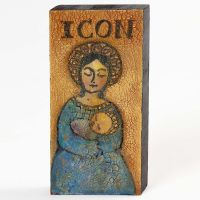 Technique School: A crackled Icon on Wood