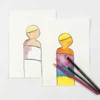 Watercolour Pencils put into Practise