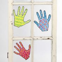 Diseños pintados extraíbles para ventanas