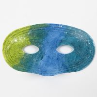  Pintura sobre máscaras plástico