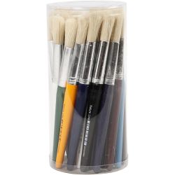 Pinceles de pintura para niños