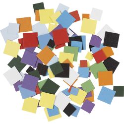 Figuras de cartulina para mosaico
