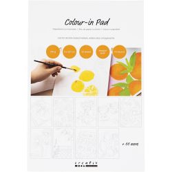Bloc de Papel para Colorear