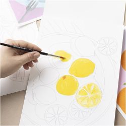 Bloc de Papel para Colorear