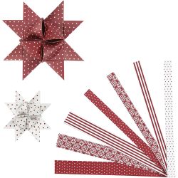 Tiras de papel para estrella