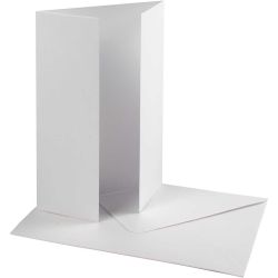 Tarjeta y sobre perlado