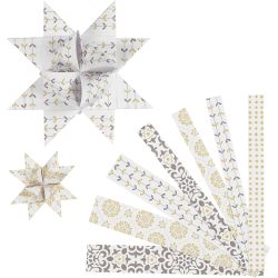 Tiras de papel para estrellas