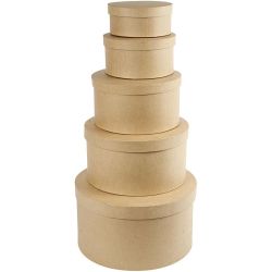 Cajas Redondas con Tapa