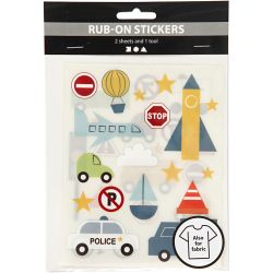 Pegatinas "Rub-on"