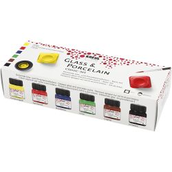 Pintura de Vidrio y Porcelana