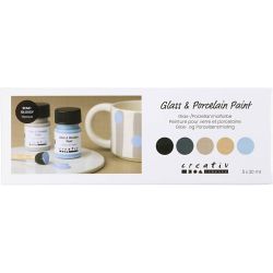 Pintura de porcelana y cristal