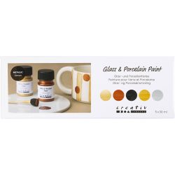 Pintura de porcelana y cristal