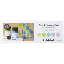 Pintura de porcelana y cristal