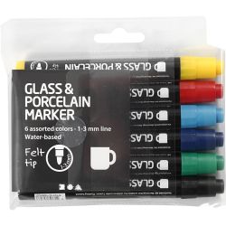 Rotuladores de Cristal y Porcelana