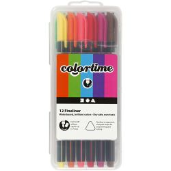 Rotuladores Colortime Fineliner