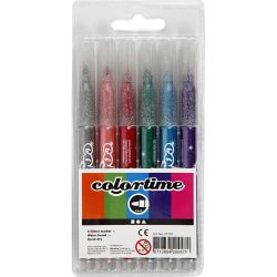 Colortime Rotuladores de Purpurina