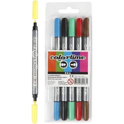 Rotuladores Dobles Colortime