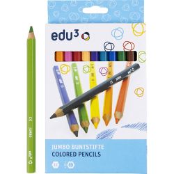 Lápices Jumbo de Colores Edu