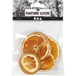 Rodajas de naranja secas