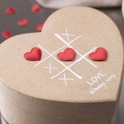 Corazón de satén