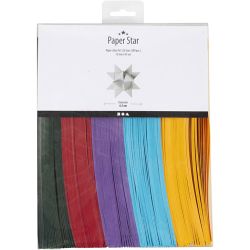 Tiras de papel para estrellas
