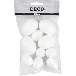 Huevos de poliestireno
