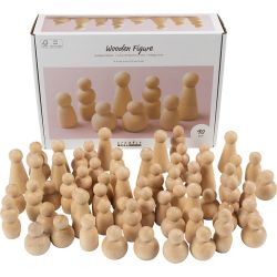 Cuerpo de figura de madera