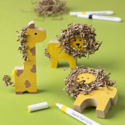 Animales de madera