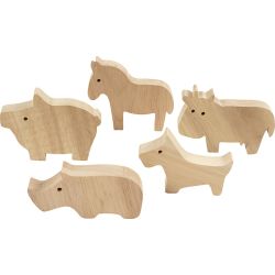 Animales de madera