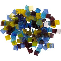 Teselas de cristal para mosaico