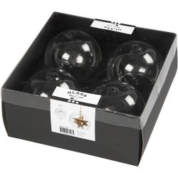 Bola colgante de cristal sin base