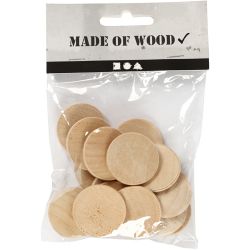 Botones de madera