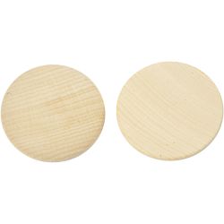 Botones de madera