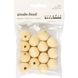 cuentas de madera
