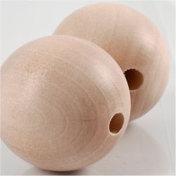cuentas de madera