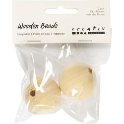 cuentas de madera