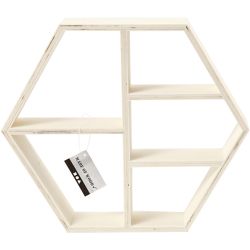Estante de madera
