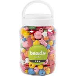 Cuentas de madera