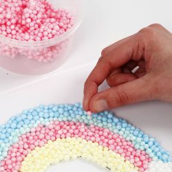 Foam Clay Large, surtido de colores, 8x20 gr/ 1 paquete