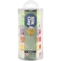 Silk Clay®, colores primaverales, 6x14 gr/ 1 paquete