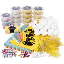 Kit de manualidades grupo pollitos de pascua