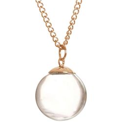 Colgante de vial de cristal
