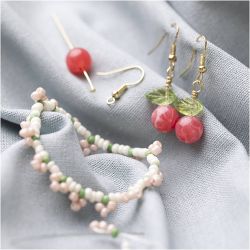 Kit de manualidades para principiantes Joyería Colores Vivos