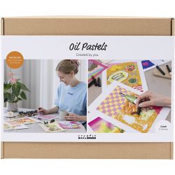 Kit de Manualidades para Principiantes de Oil Pastel