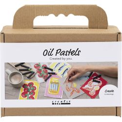 Mini Kit de manualidades de pasteles al óleo